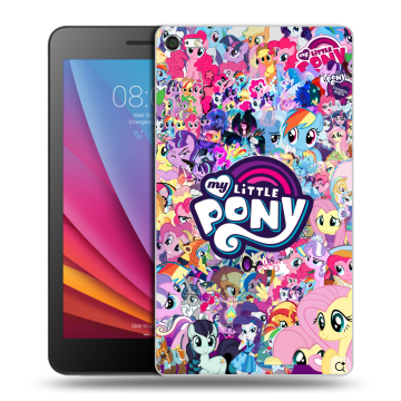 Силиконовый чехол на Huawei MediaPad T2 7.0 Pro с принтом My little pony Дружба чудо Силиконовый чехол на Huawei MediaPad T2 7.0 Pro с принтом My little pony Дружба чудо