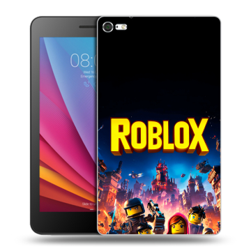 Силиконовый чехол на Huawei MediaPad T2 7.0 Pro с принтом Roblox Роблокс Силиконовый чехол на Huawei MediaPad T2 7.0 Pro с принтом Roblox Роблокс