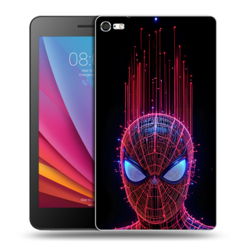 Силиконовый чехол на Huawei MediaPad T2 7.0 Pro с принтом Spiderman Человек паук Силиконовый чехол на Huawei MediaPad T2 7.0 Pro с принтом Spiderman Человек паук