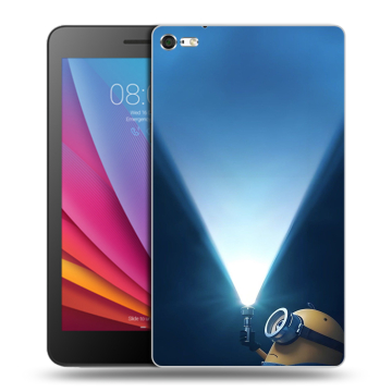 Силиконовый чехол на Huawei MediaPad T2 7.0 Pro с принтом Миньоны Силиконовый чехол на Huawei MediaPad T2 7.0 Pro с принтом Миньоны