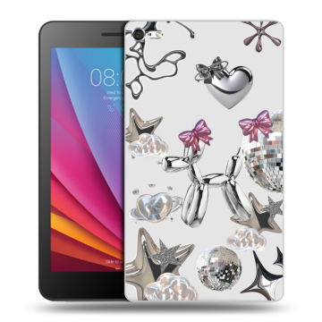 Силиконовый чехол на Huawei MediaPad T2 7.0 Pro с принтом Y2K Силиконовый чехол на Huawei MediaPad T2 7.0 Pro с принтом Y2K