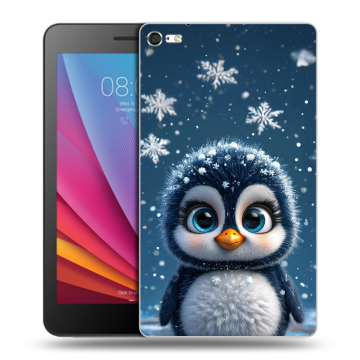 Силиконовый чехол на Huawei MediaPad T2 7.0 Pro с принтом Новый год