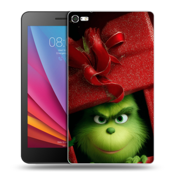 Силиконовый чехол на Huawei MediaPad T2 7.0 Pro с принтом Новый год