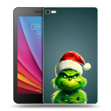 Силиконовый чехол на Huawei MediaPad T2 7.0 Pro с принтом Новый год