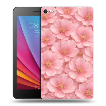 Силиконовый чехол на Huawei MediaPad T2 7.0 Pro с принтом женский