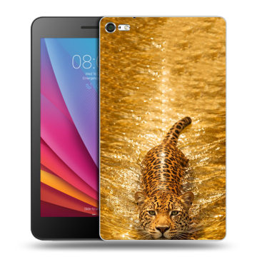 Силиконовый чехол на Huawei MediaPad T2 7.0 Pro с принтом женский
