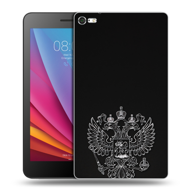 Силиконовый чехол на Huawei MediaPad T2 7.0 Pro с принтом Герб России Силиконовый чехол на Huawei MediaPad T2 7.0 Pro с принтом Герб России