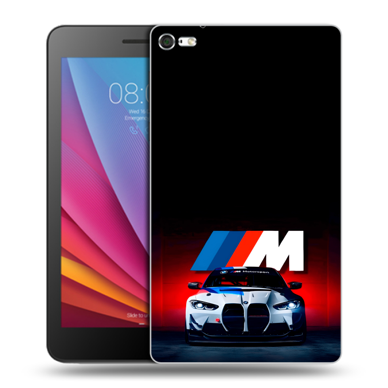 Силиконовый чехол на Huawei MediaPad T2 7.0 Pro с принтом БМВ BMW Силиконовый чехол на Huawei MediaPad T2 7.0 Pro с принтом БМВ BMW