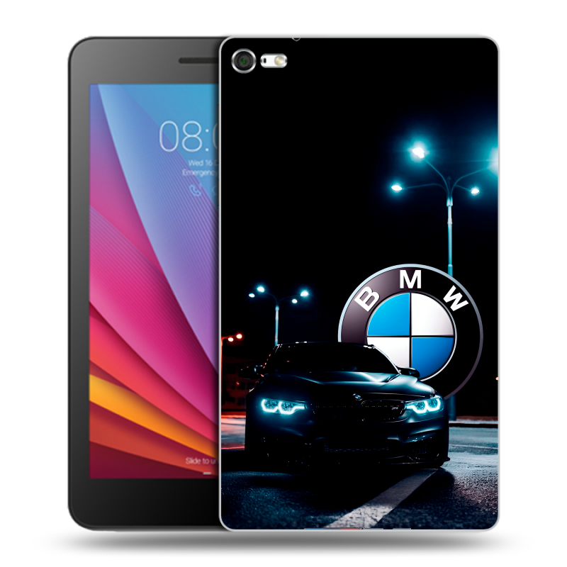 Силиконовый чехол на планшета Huawei MediaPad T2 7.0 Pro с принтом БМВ BMW Силиконовый чехол на планшета Huawei MediaPad T2 7.0 Pro с принтом БМВ BMW