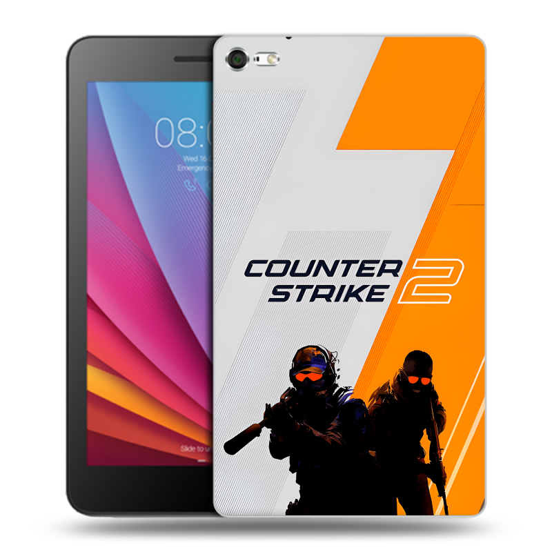 Силиконовый чехол на Huawei MediaPad T2 7.0 Pro с принтом Counter Strike Силиконовый чехол на Huawei MediaPad T2 7.0 Pro с принтом Counter Strike