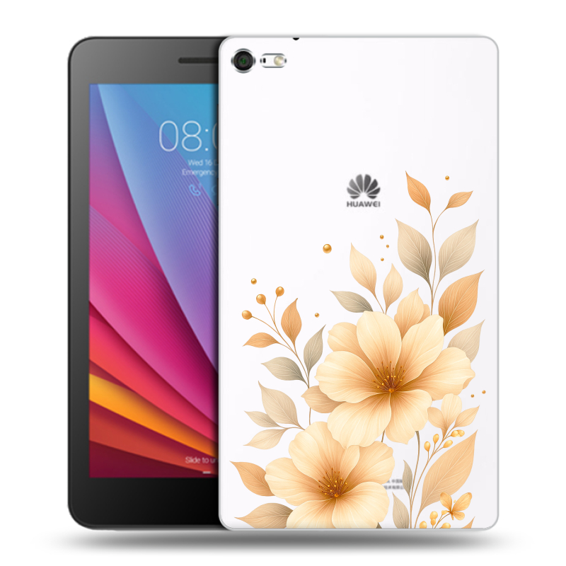 Силиконовый чехол на Huawei MediaPad T2 7.0 Pro с принтом для девушки Силиконовый чехол на Huawei MediaPad T2 7.0 Pro с принтом для девушки