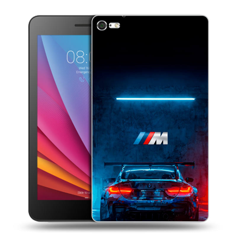 Силиконовый чехол на планшета Huawei MediaPad T2 7.0 Pro с принтом BMW БМВ Силиконовый чехол на планшета Huawei MediaPad T2 7.0 Pro с принтом BMW БМВ