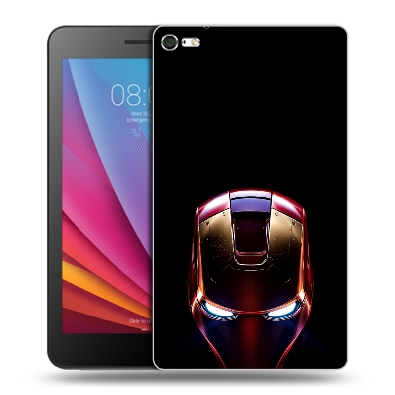 Силиконовый чехол на планшета Huawei MediaPad T2 7.0 Pro с принтом IronMan Железный человек Силиконовый чехол на планшета Huawei MediaPad T2 7.0 Pro с принтом IronMan Железный человек