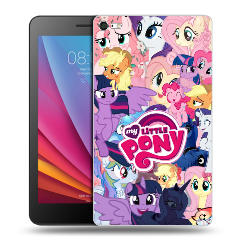 Силиконовый чехол на Huawei MediaPad T2 7.0 Pro с принтом My little pony Дружба чудо Силиконовый чехол на Huawei MediaPad T2 7.0 Pro с принтом My little pony Дружба чудо
