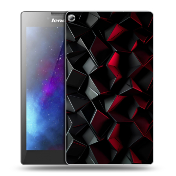 Силиконовый чехол на Lenovo Tab 2 A7-20 с принтом Абстракция
