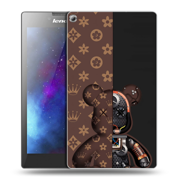 Силиконовый чехол на Lenovo Tab 2 A7-20 с принтом Луи робот