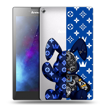 Силиконовый чехол на Lenovo Tab 2 A7-20 с принтом Луи робот