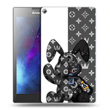 Силиконовый чехол на Lenovo Tab 2 A7-20 с принтом Луи робот