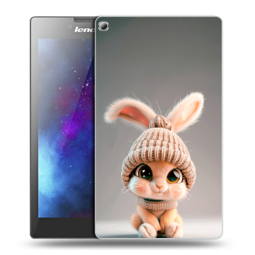 Силиконовый чехол на Lenovo Tab 2 A7-20 с принтом Кролик