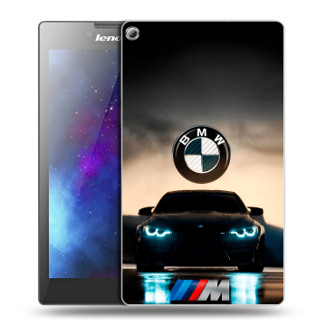 Силиконовый чехол на Lenovo Tab 2 A7-20 с принтом БМВ BMW