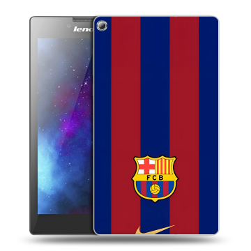 Силиконовый чехол на Lenovo Tab 2 A7-20 с принтом Барселона Barcelona