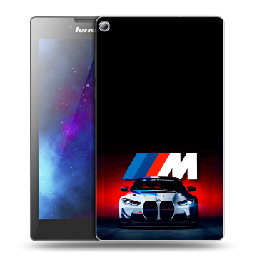 Силиконовый чехол на Lenovo Tab 2 A7-20 с принтом БМВ BMW