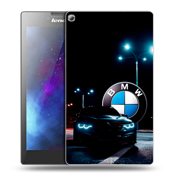 Силиконовый чехол на Lenovo Tab 2 A7-20 с принтом БМВ BMW