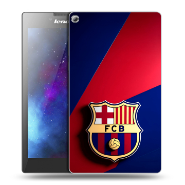 Силиконовый чехол на Lenovo Tab 2 A7-20 с принтом Барселона Barcelona