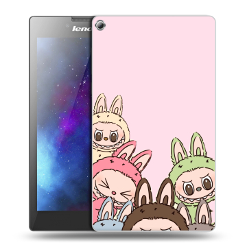 Силиконовый чехол на Lenovo Tab 2 A7-20 с принтом Лабубу