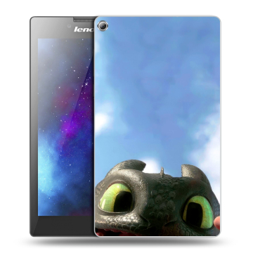 Силиконовый чехол на Lenovo Tab 2 A7-20 с принтом Как приручить дракона