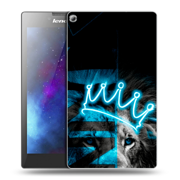 Силиконовый чехол на Lenovo Tab 2 A7-20 с принтом Король лев