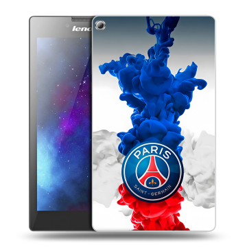 Силиконовый чехол на Lenovo Tab 2 A7-20 с принтом PSG ПСЖ