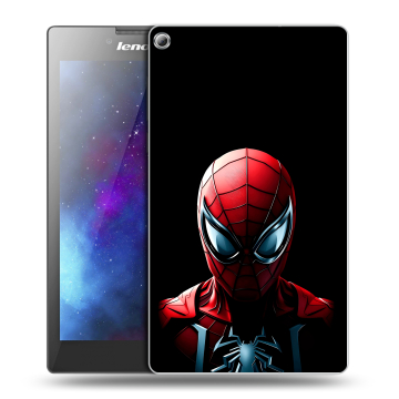 Силиконовый чехол на Lenovo Tab 2 A7-20 с принтом Spiderman Человек паук