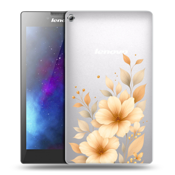 Силиконовый чехол на Lenovo Tab 2 A7-20 с принтом для девушки