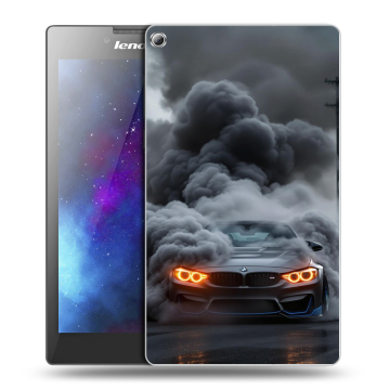 Силиконовый чехол на Lenovo Tab 2 A7-20 с принтом BMW БМВ