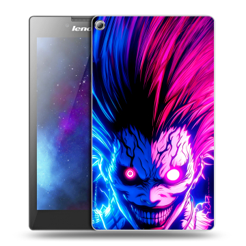 Силиконовый чехол на Lenovo Tab 2 A7-20 с принтом Death note Тетрадь смерти