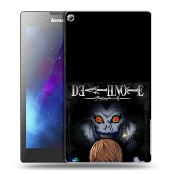 Силиконовый чехол на Lenovo Tab 2 A7-20 с принтом Death note Тетрадь смерти