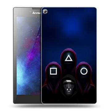 Силиконовый чехол на Lenovo Tab 2 A7-20 с принтом Игра Кальмара
