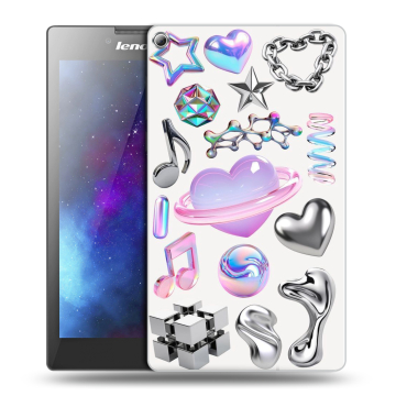 Силиконовый чехол на Lenovo Tab 2 A7-20 с принтом Y2K