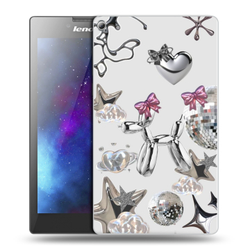 Силиконовый чехол на Lenovo Tab 2 A7-20 с принтом Y2K