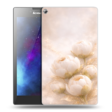 Силиконовый чехол на Lenovo Tab 2 A7-20 с принтом женский