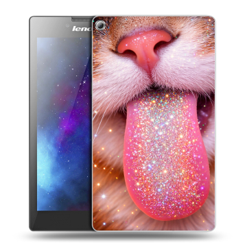 Силиконовый чехол на Lenovo Tab 2 A7-20 с принтом для девочек