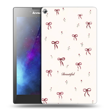 Силиконовый чехол на Lenovo Tab 2 A7-20 с принтом для девочек
