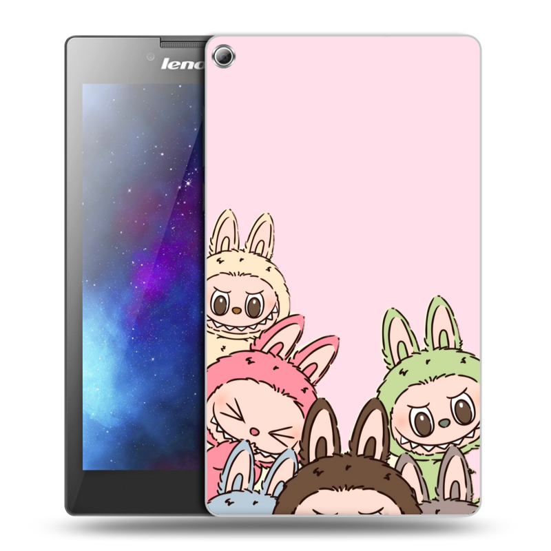 Силиконовый чехол на Lenovo Tab 2 A7-20 с принтом Лабубу Силиконовый чехол на Lenovo Tab 2 A7-20 с принтом Лабубу