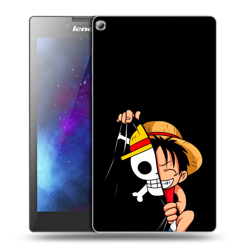 Силиконовый чехол на Lenovo Tab 2 A7-20 с принтом One Piece Ван Пис Силиконовый чехол на Lenovo Tab 2 A7-20 с принтом One Piece Ван Пис