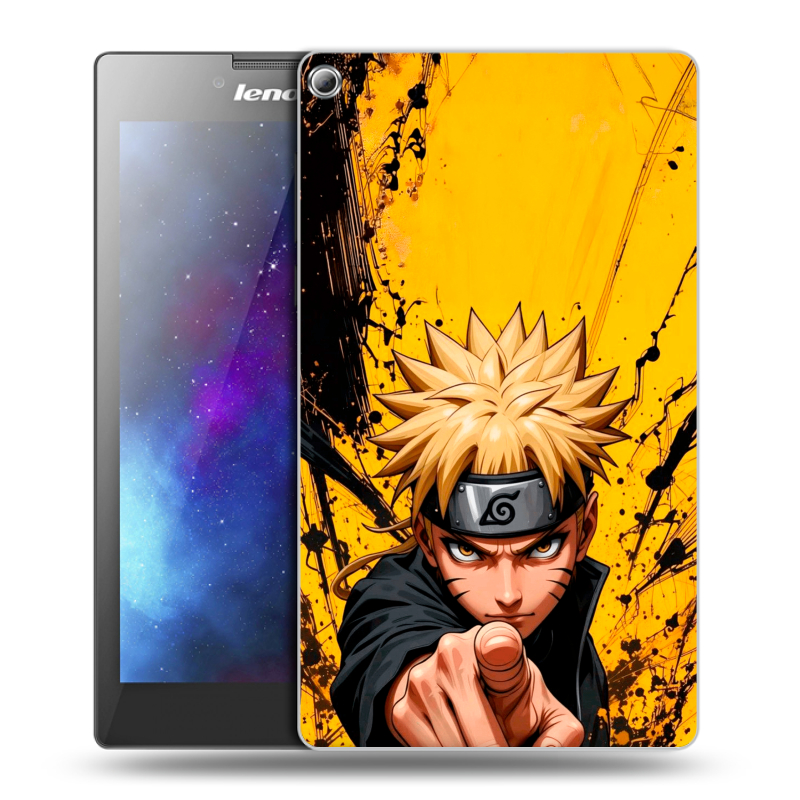 Силиконовый чехол на Lenovo Tab 2 A7-20 с принтом Naruto Наруто Силиконовый чехол на Lenovo Tab 2 A7-20 с принтом Naruto Наруто
