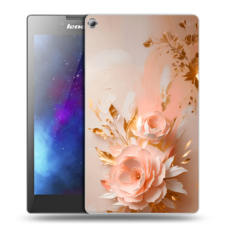 Силиконовый чехол на Lenovo Tab 2 A7-20 с принтом женский Силиконовый чехол на Lenovo Tab 2 A7-20 с принтом женский