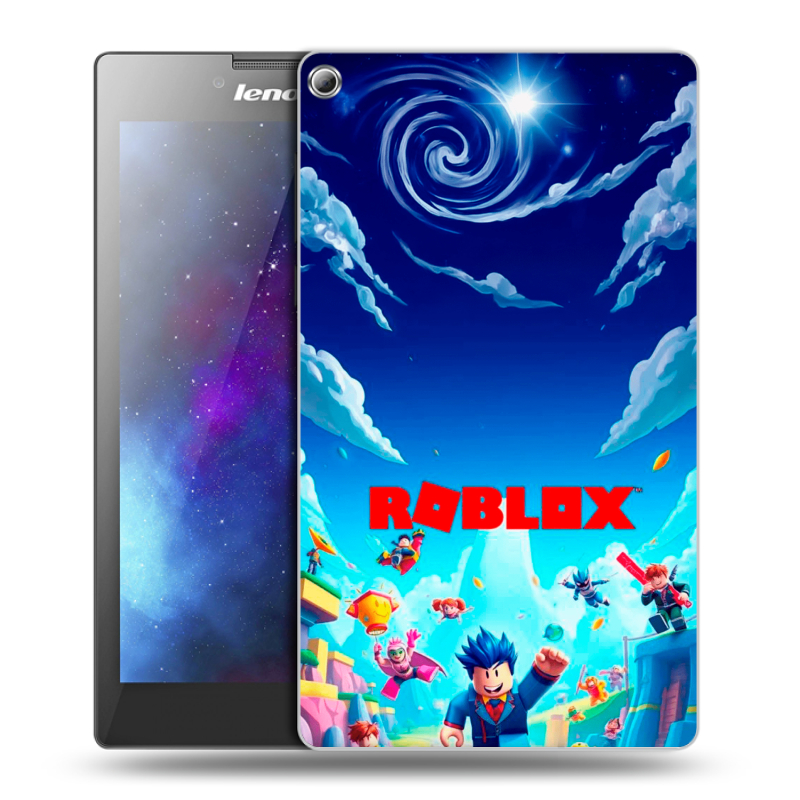 Силиконовый чехол на Lenovo Tab 2 A7-20 с принтом Roblox Роблокс Силиконовый чехол на Lenovo Tab 2 A7-20 с принтом Roblox Роблокс