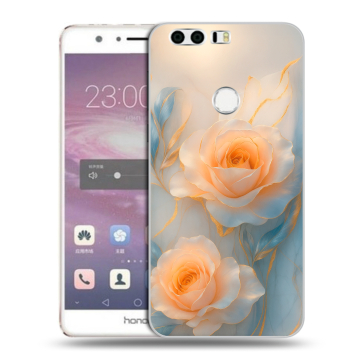 Силиконовый противоударный чехол на Huawei Honor 8 с принтом Женский Силиконовый противоударный чехол на Huawei Honor 8 с принтом Женский