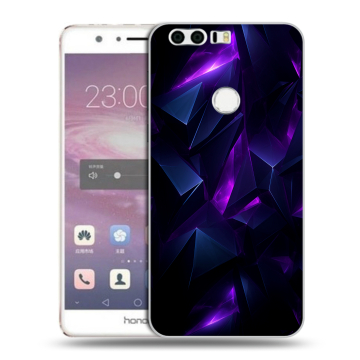 Силиконовый противоударный чехол на Huawei Honor 8 с принтом Абстракиция